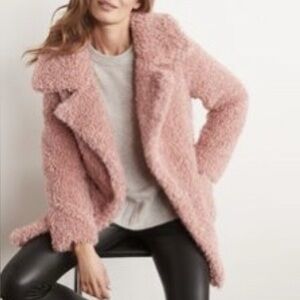 Kensie Pink Teddy Jacket